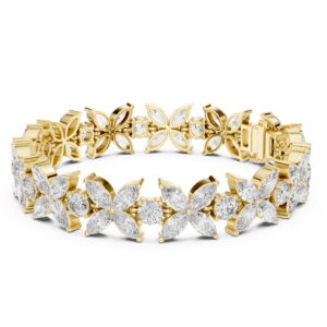 Bloom Marquise & Round Lab-Grown Diamond Bracelet